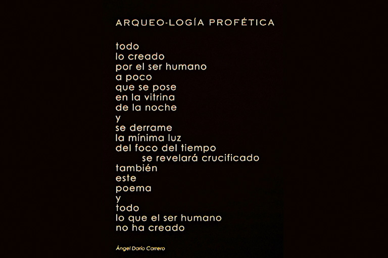 ARQUEOLOGÍA PROFÉTICA • MAB