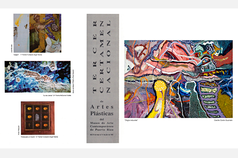 CERTAMEN NACIONAL DE ARTES PLÁSTICAS • MAC, San Juan, PR • 1995