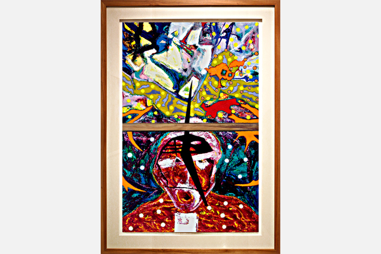 PESCADOR DE BALA INERTE • 2000 • Colección Museo de Arte de Caguas, PR