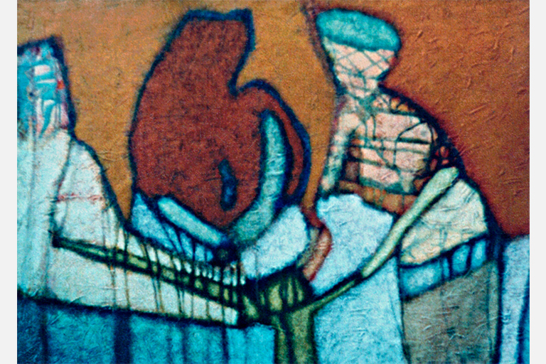 MARIONETA PARA UN CALVARIO • 1985 • Colección Mobil Oil Caribe-PR